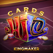 Cards Hi Lo table plus game cards